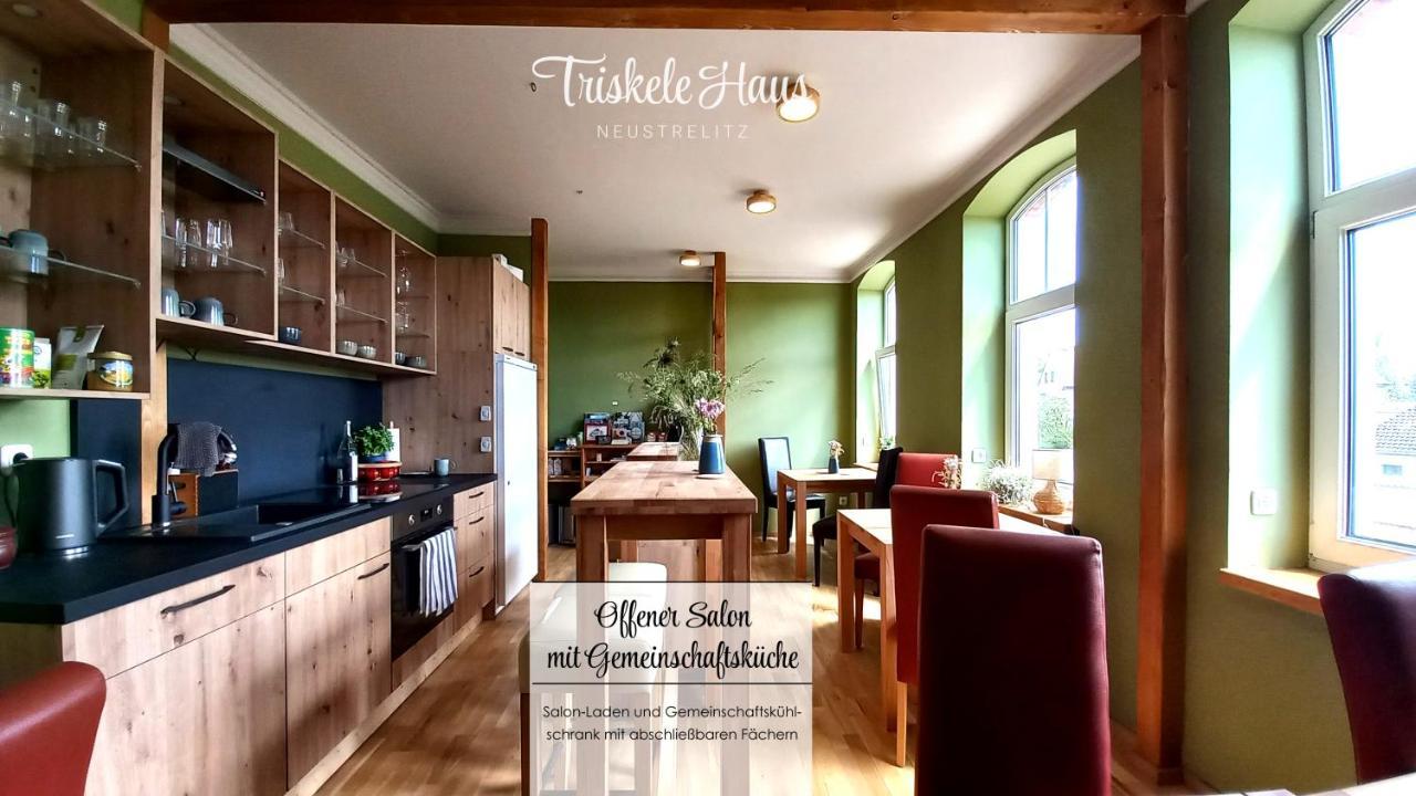 Triskele Haus - Oekologisches Gaestehaus Der Heilstaette Strelitz Нойштрелиц Экстерьер фото