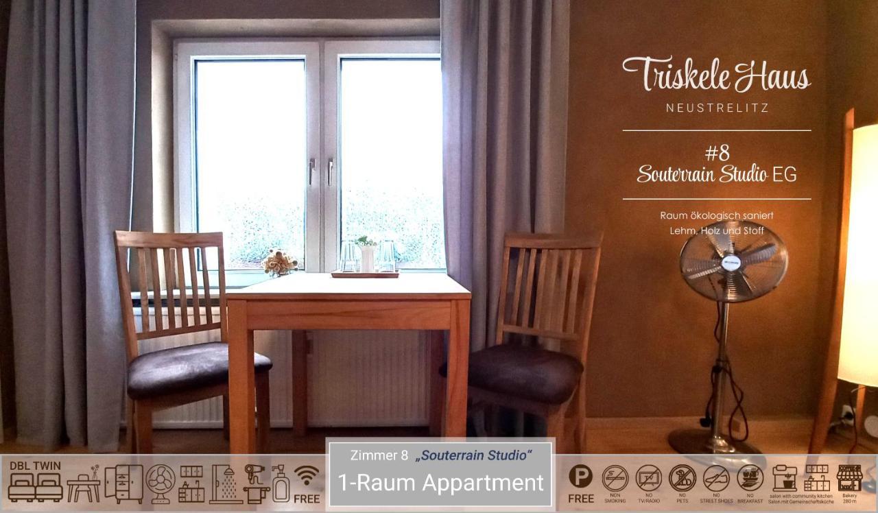 Triskele Haus - Oekologisches Gaestehaus Der Heilstaette Strelitz Нойштрелиц Экстерьер фото